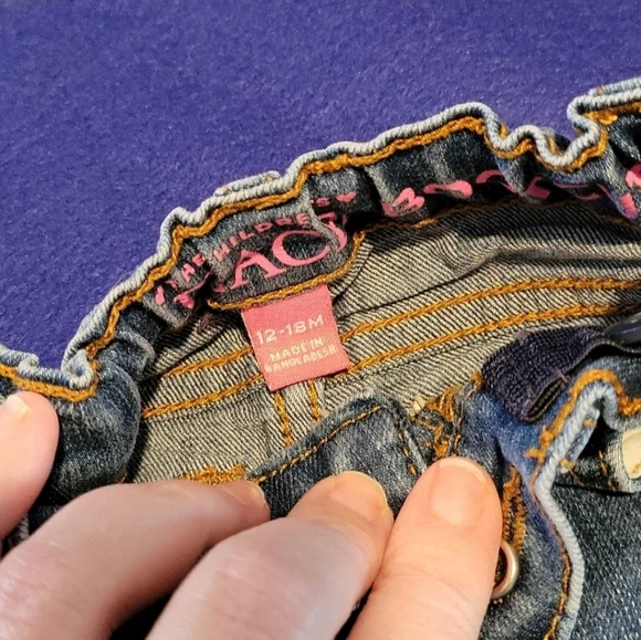 🌻 4 for$15🌻 Children's place adjustable waist jeans - Picture 2 of 2